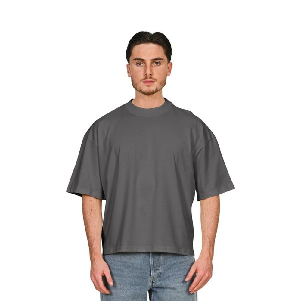 Casual Classics Unisex Adult Combed Ringspun Cotton Boxy Oversized T-Shirt / Cha